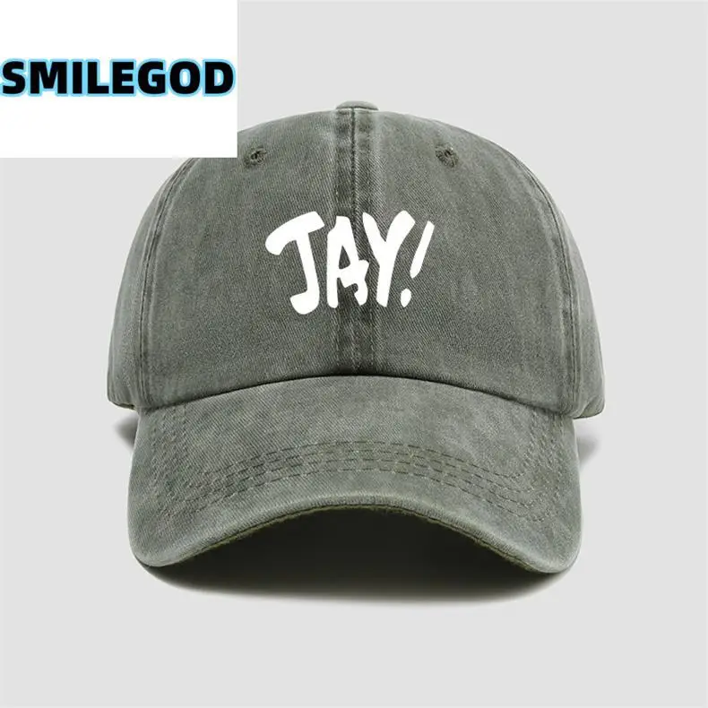 Blue Jay Chou Letter Baseball Cap Unisex — feature 4