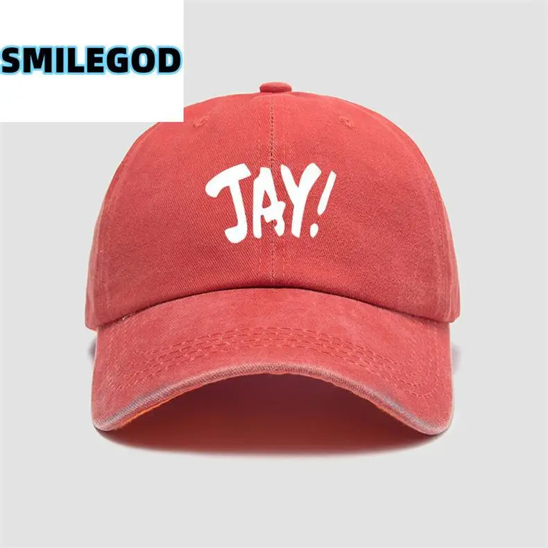 Blue Jay Chou Letter Baseball Cap Unisex — feature 7