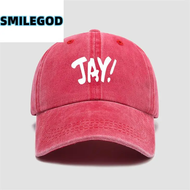Blue Jay Chou Letter Baseball Cap Unisex — feature 8