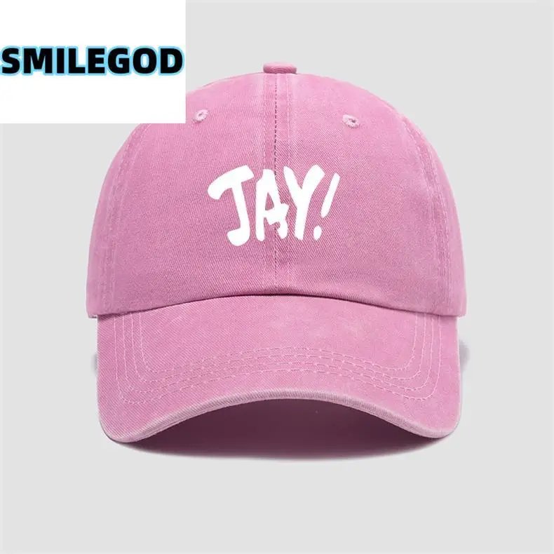 Blue Jay Chou Letter Baseball Cap Unisex — feature 9