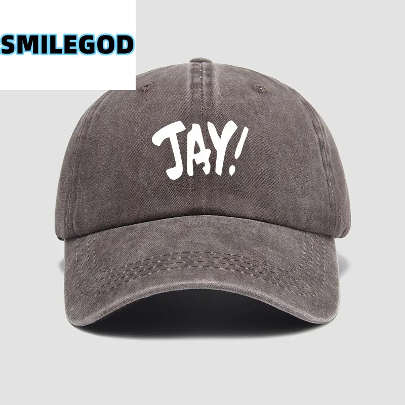 Blue Jay Chou Letter Baseball Cap Unisex - Image 3