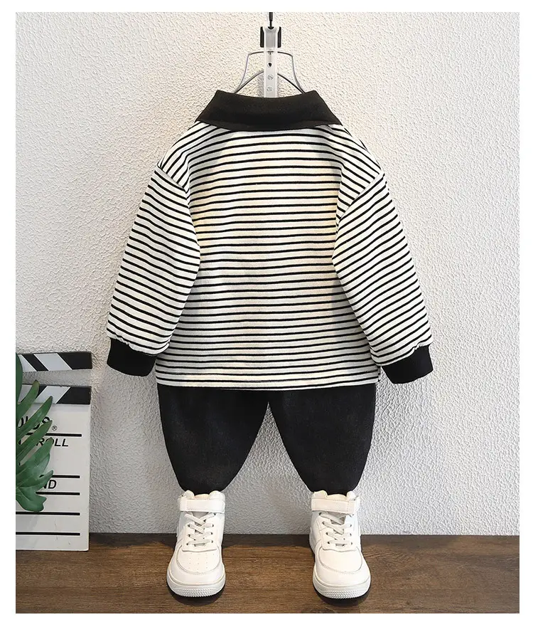 Boys Striped Polo Shirt 2026 New — feature 8