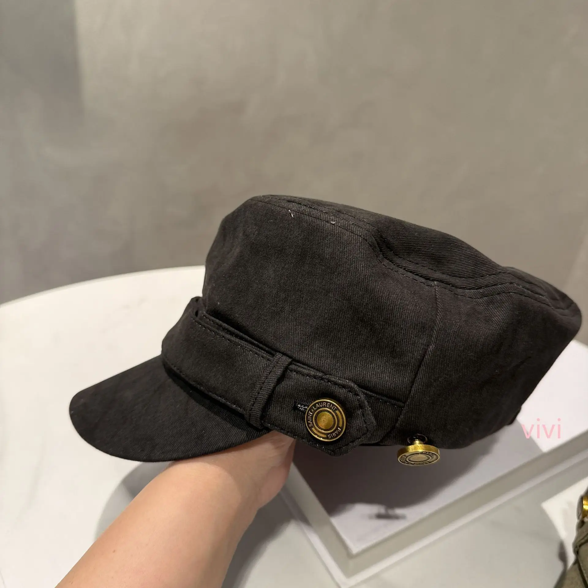 Women American Retro Duckbill Hat Brown 2025 - Image 5