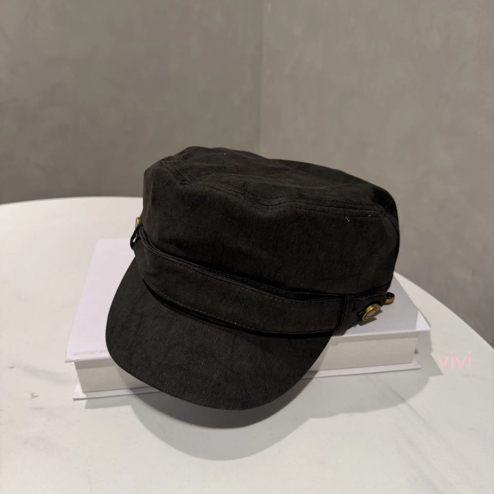 Women American Retro Duckbill Hat Brown 2025 - Image 2