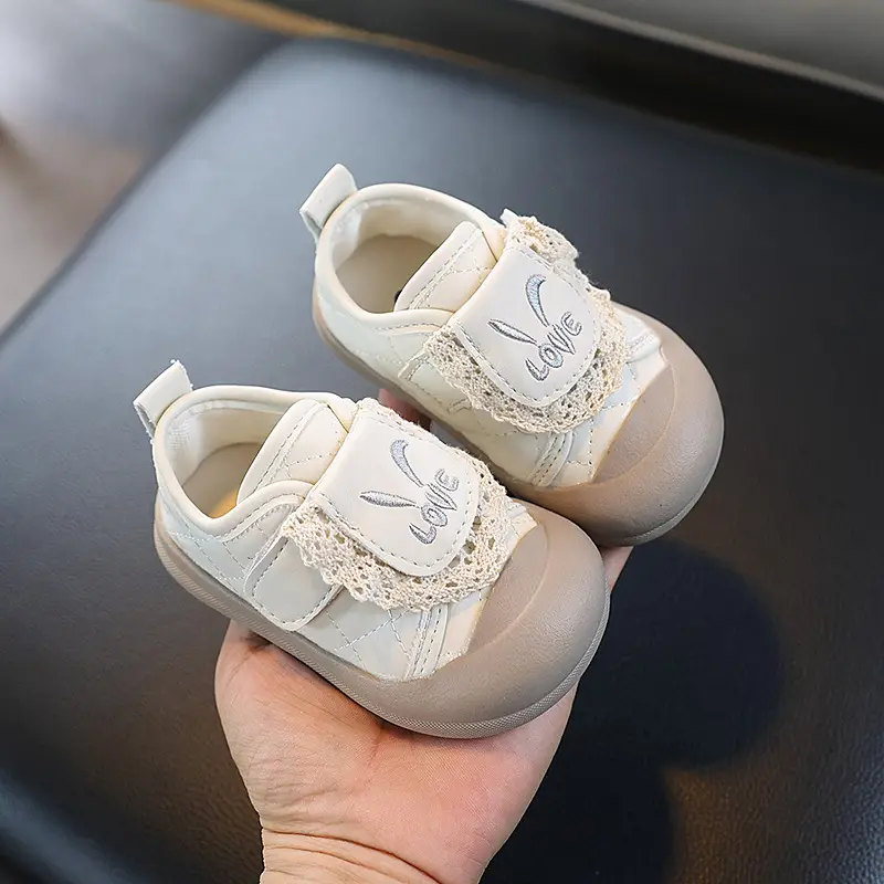 Baby Girl Princess Shoes Breathable Baby Toddler Shoes 2025 Spring & Fall New Soft Sole Non-Slip Casual Shoes Girls Flats