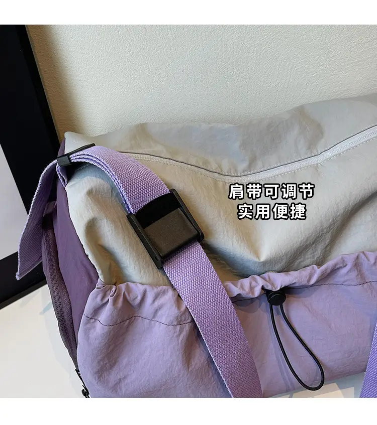 Women's Pink Zip Crossbody Bag with Zip Closure — feature 12