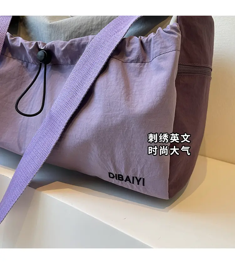 Women's Pink Zip Crossbody Bag with Zip Closure — feature 13