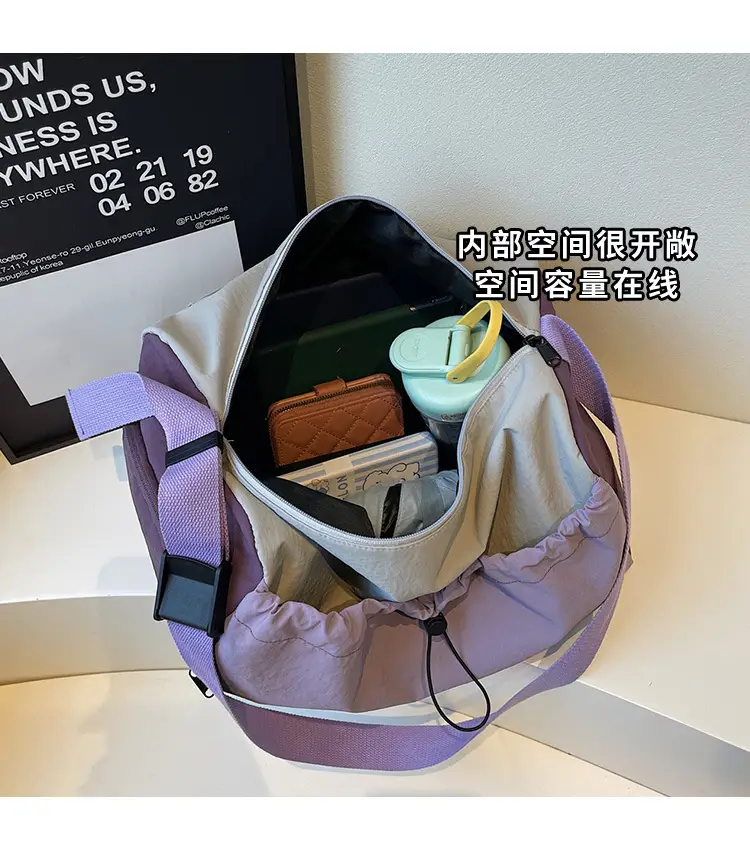 Women's Pink Zip Crossbody Bag with Zip Closure — feature 18