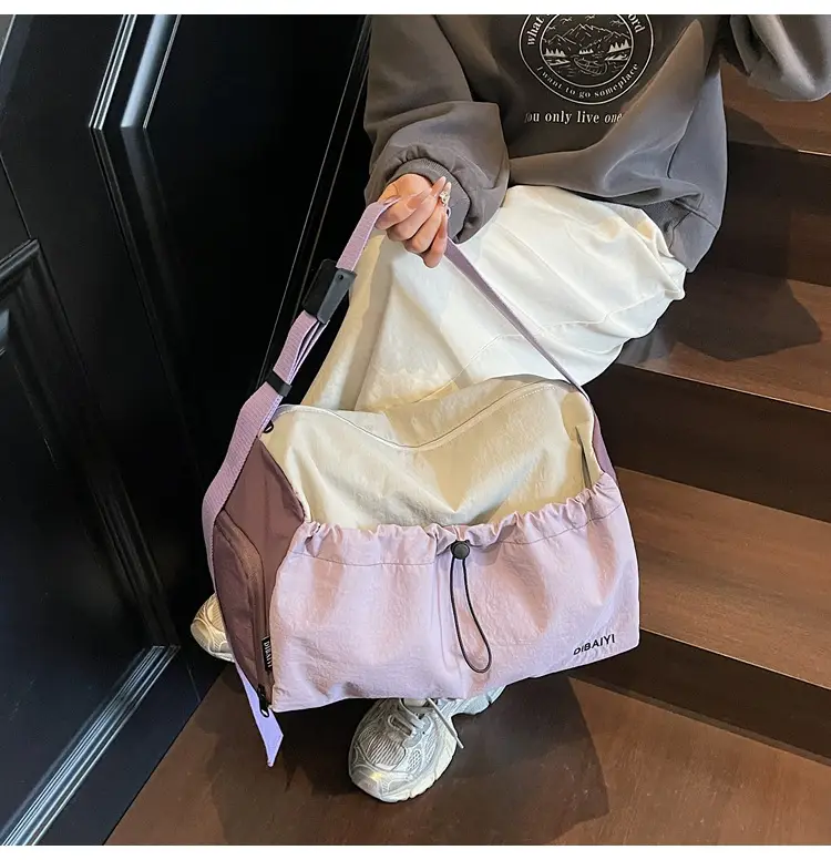Women's Pink Zip Crossbody Bag with Zip Closure — feature 20