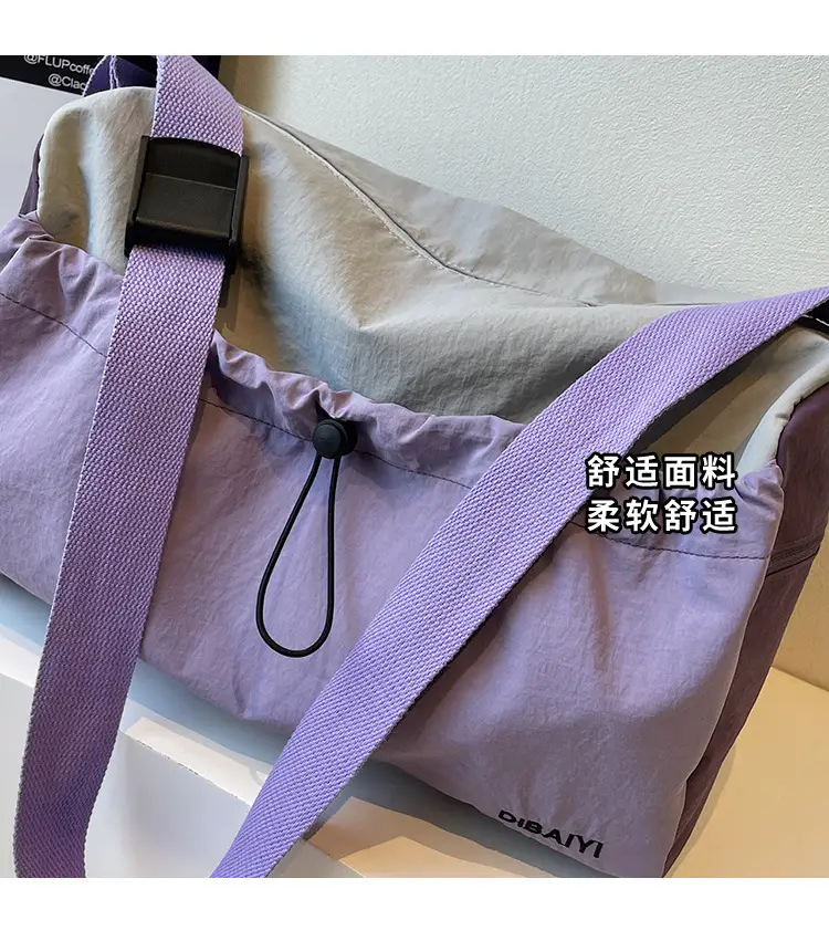 Women's Pink Zip Crossbody Bag with Zip Closure — feature 9