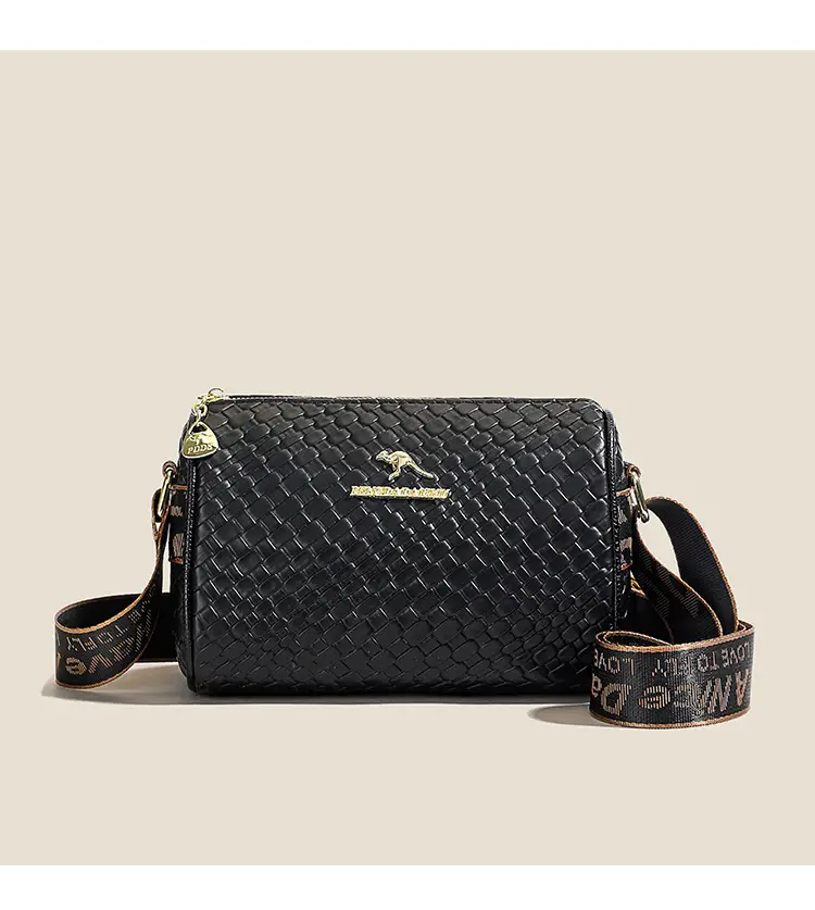Black Embroidered Crossbody Bag for Women 2025 — feature 7
