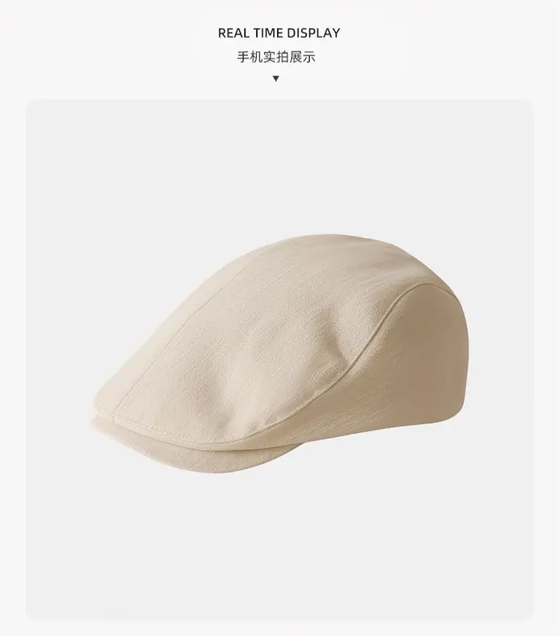 British Style Duckbill Cap for Women New Summer Sun Protection — feature 12