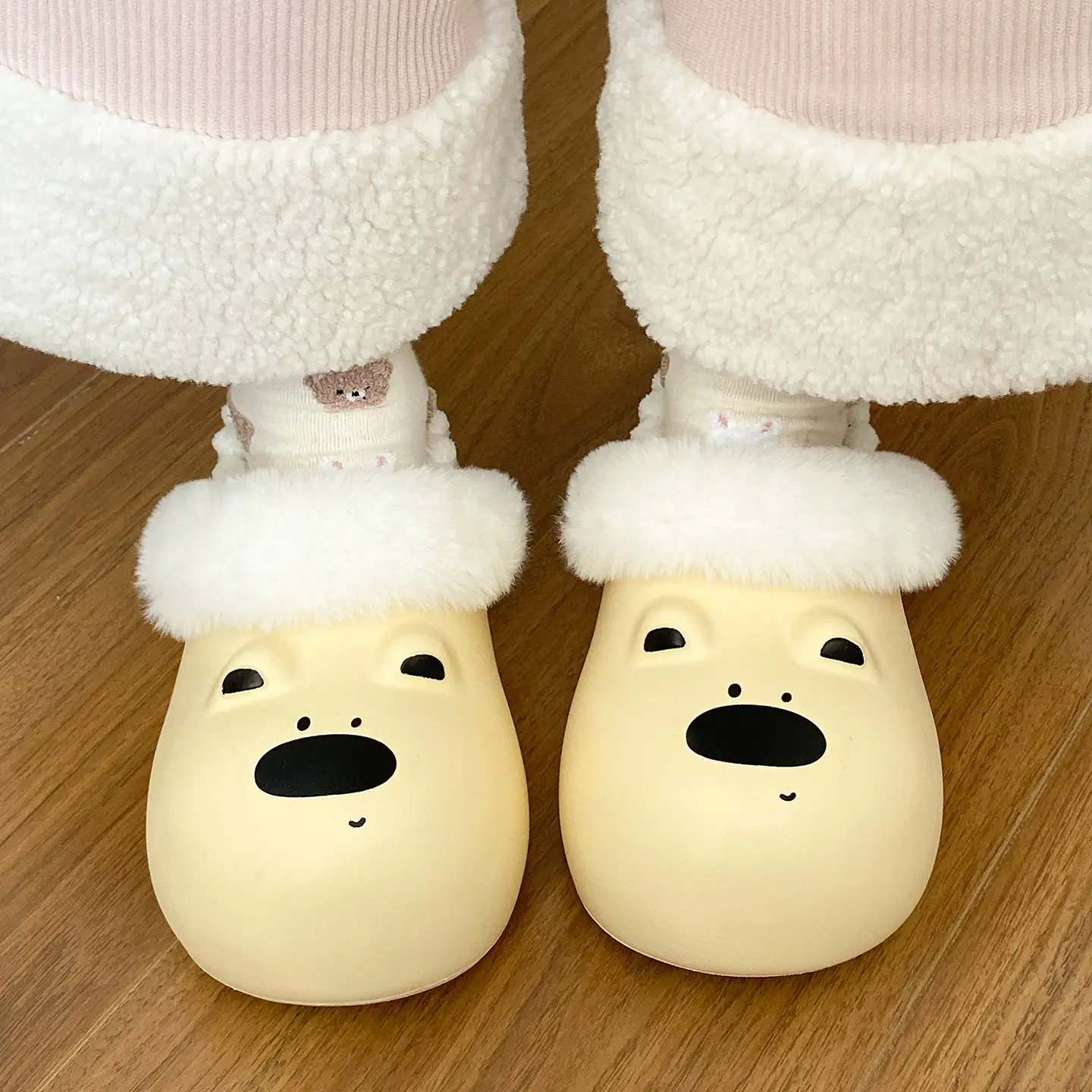 2025 Warm Winter Slippers for Women Non-Slip Cotton - Image 4