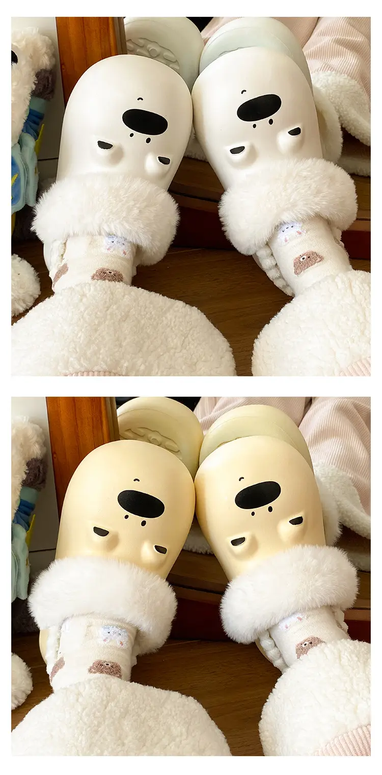 2025 Warm Winter Slippers for Women Non-Slip Cotton — feature 12