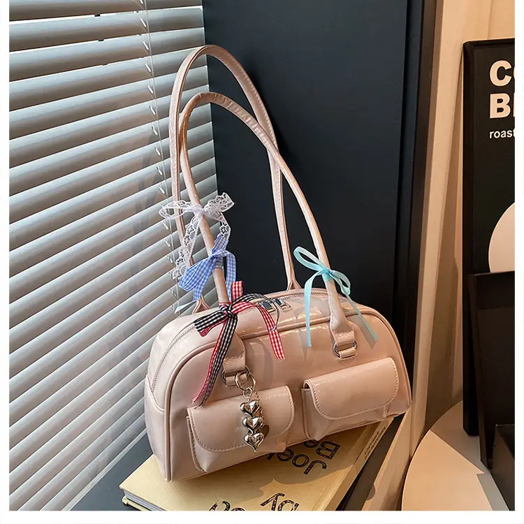 Women's Cross-Border Leather Shoulder Bag Brown 2025 — feature 13