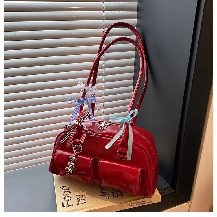Women's Cross-Border Leather Shoulder Bag Brown 2025 — feature 20