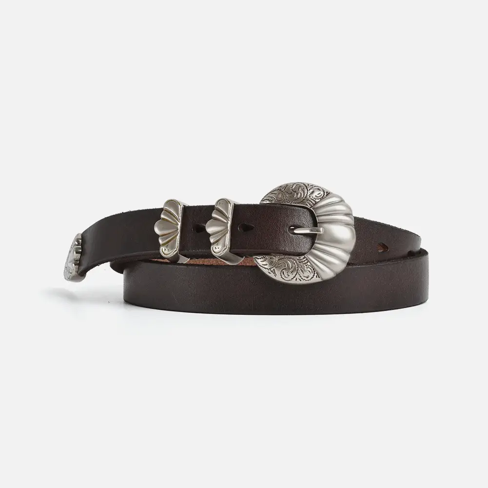 European & American Retro Buckle Belt for Women - Image 2