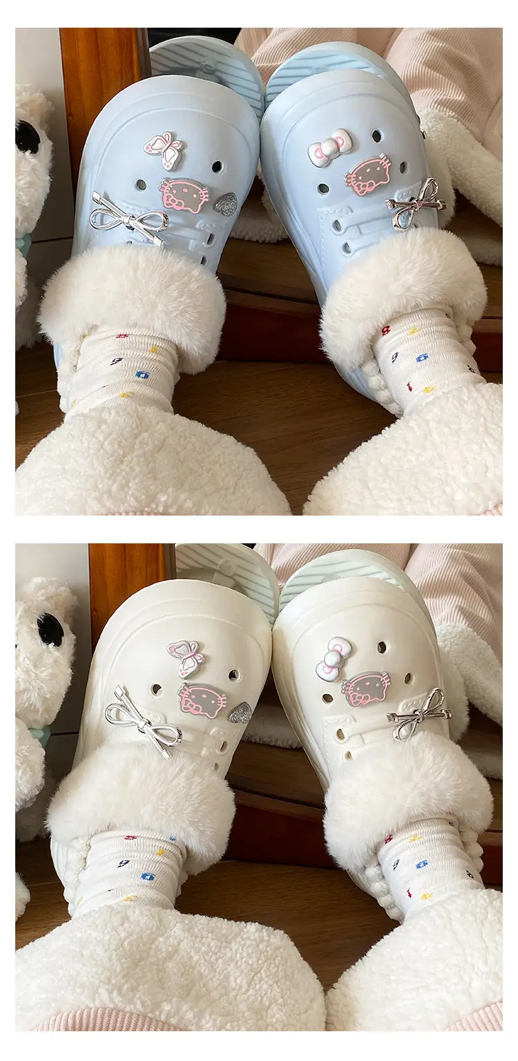 Winter Warm Furry Cat Slippers for Women — feature 18