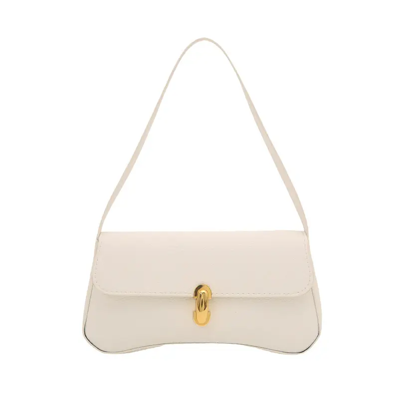 Black Peptide Leather Shoulder Bag for Women Autumn 2025 - Image 8