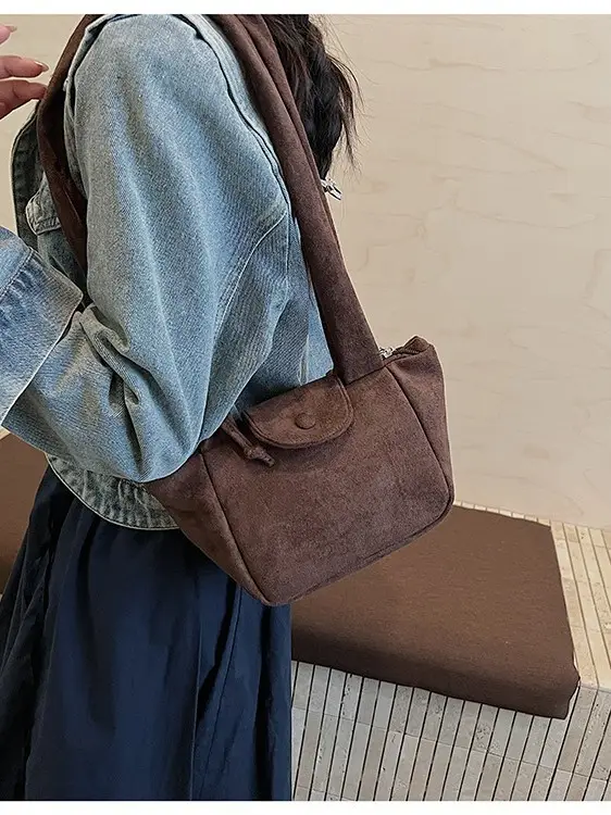 Frosted Crossbody Bag Women Autumn Winter 2025 - Image 8