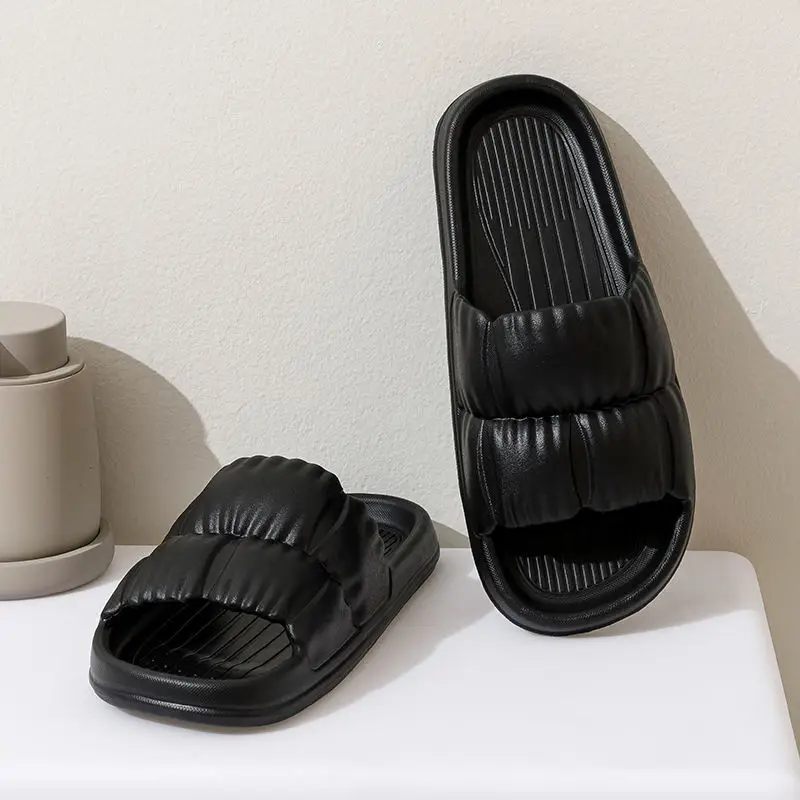 Spot Waterproof Cotton Slippers for Women Winter Home Indoor Household Non-Slip Plush Bag Heel Thick-Soled Cotton Shoes for Men Wholesale Winter - Image 7