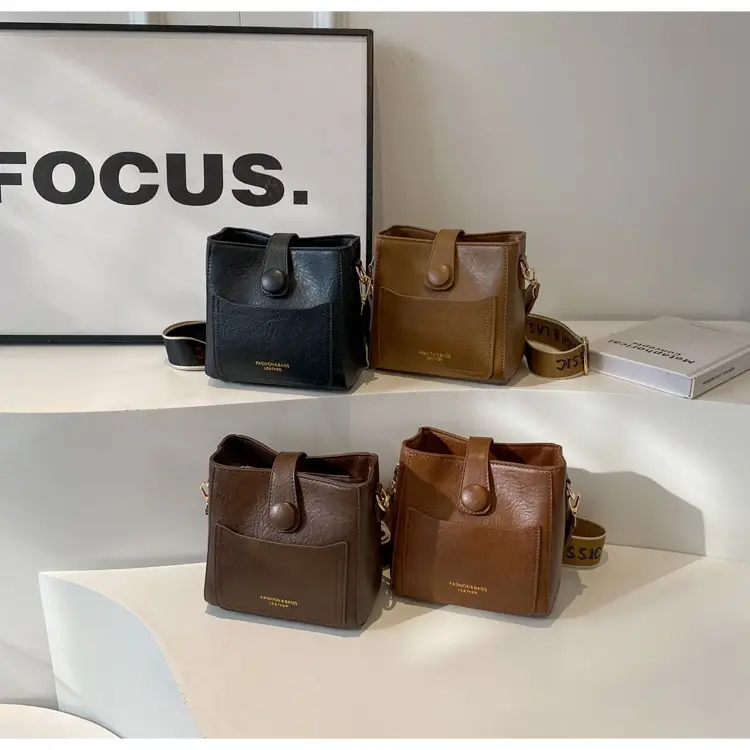Korean Style Brown Leather Crossbody Bag for Women — feature 15