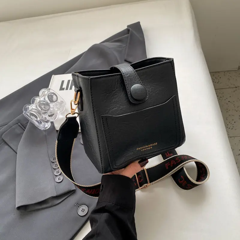 Korean Style Brown Leather Crossbody Bag for Women — feature 27