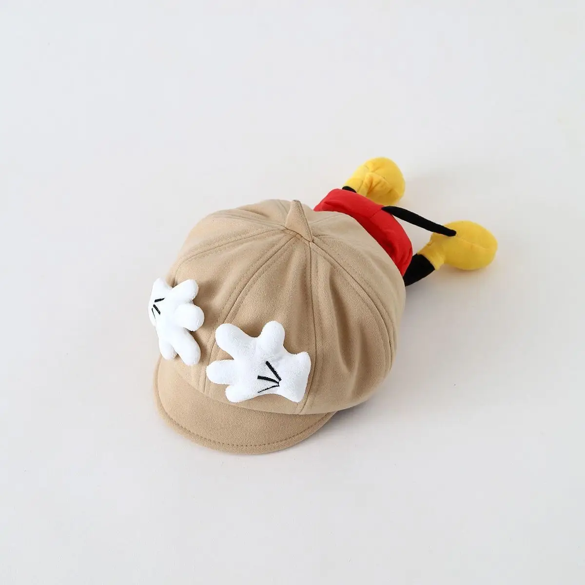 Girls Cute Bee Hat Winter Warm Peaked Cap — feature 8