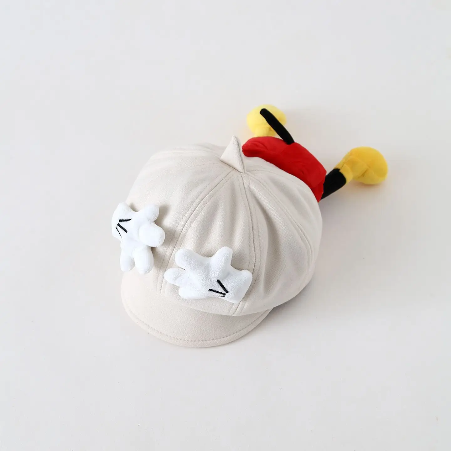 Girls Cute Bee Hat Winter Warm Peaked Cap - Image 2