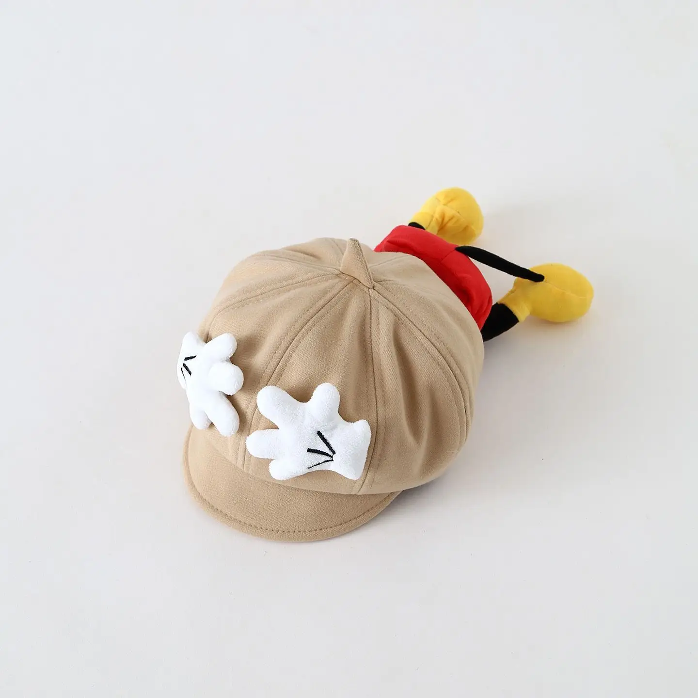 Girls Cute Bee Hat Winter Warm Peaked Cap - Image 3