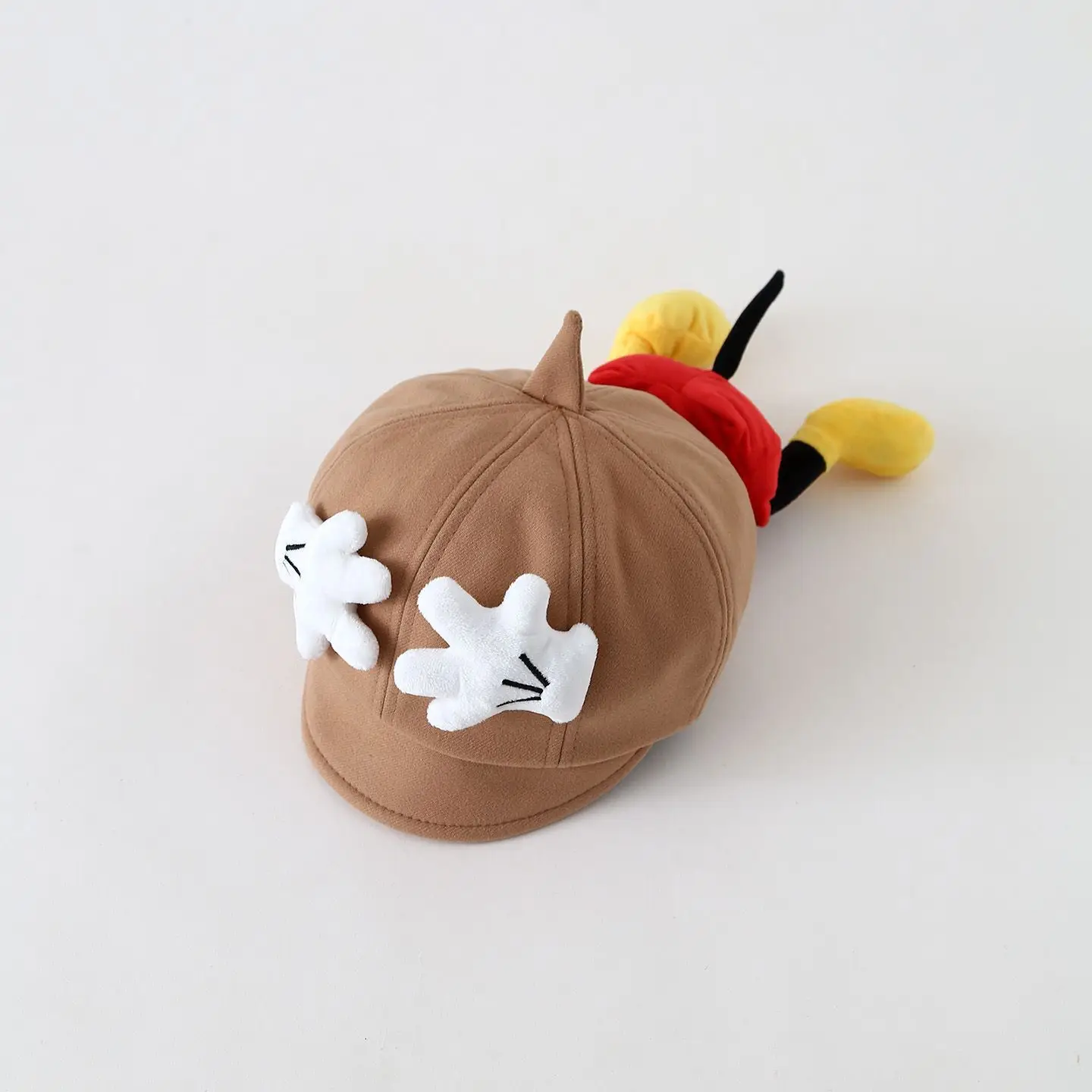 Girls Cute Bee Hat Winter Warm Peaked Cap - Image 6