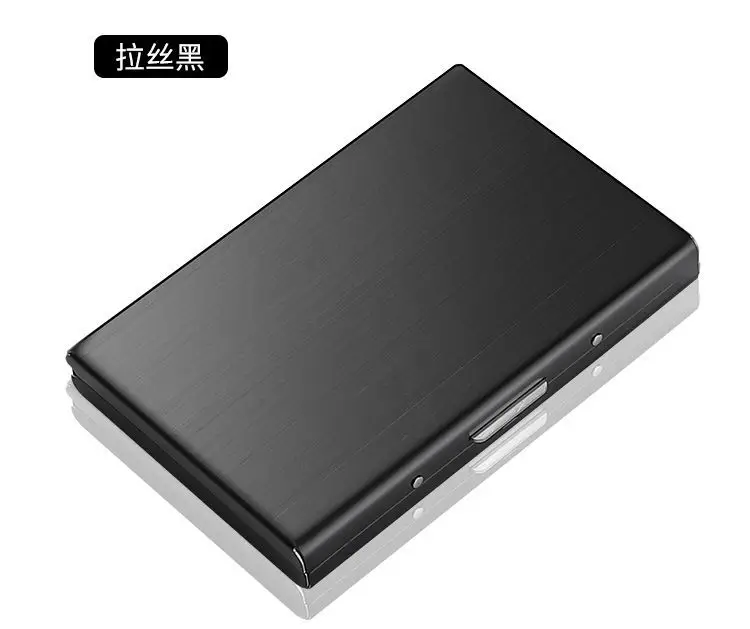 New 2025 Stainless Steel Card Holder Mini Wallet Anti-Magnetic Anti-Theft Casual High-Grade Stainless Steel Card Case Card Cover Wholesale — feature 16