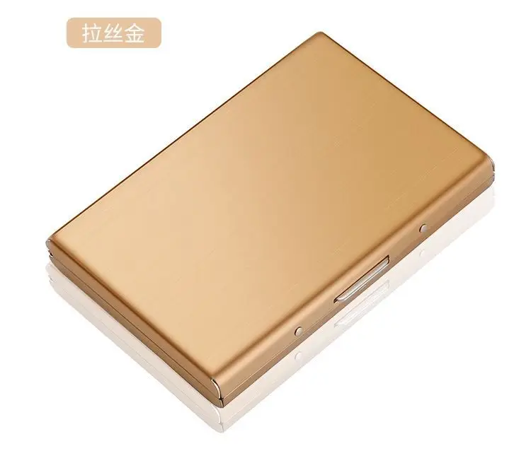New 2025 Stainless Steel Card Holder Mini Wallet Anti-Magnetic Anti-Theft Casual High-Grade Stainless Steel Card Case Card Cover Wholesale — feature 18