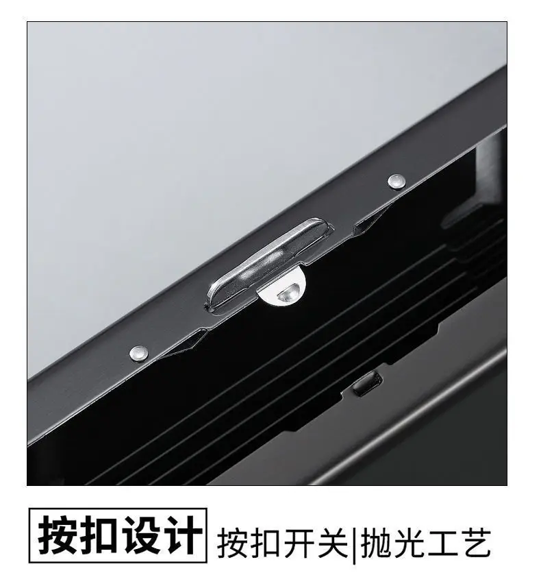 New 2025 Stainless Steel Card Holder Mini Wallet Anti-Magnetic Anti-Theft Casual High-Grade Stainless Steel Card Case Card Cover Wholesale — feature 23