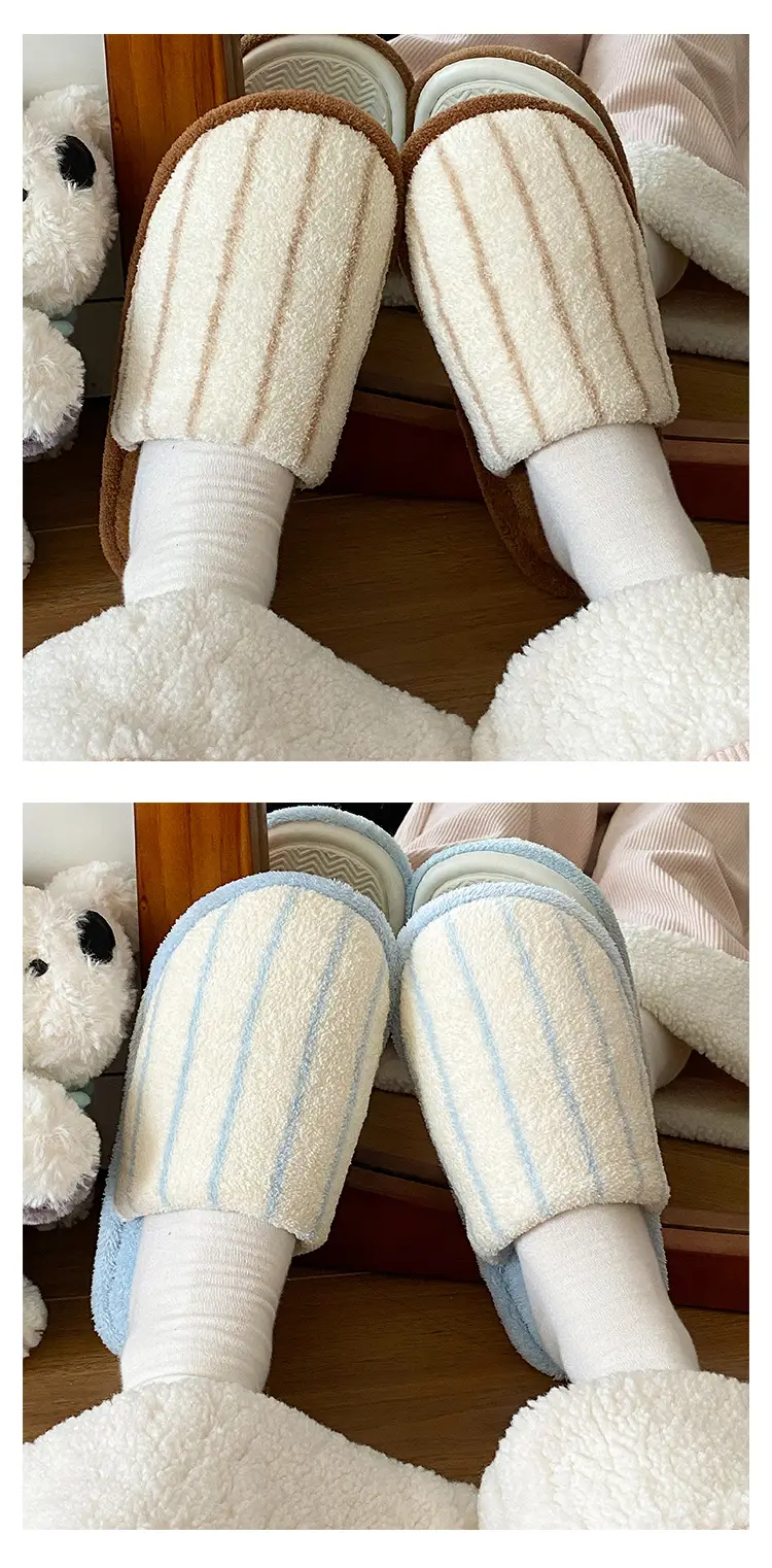 Women's Closed-Toe Cotton Slippers Winter Deodorant — feature 10