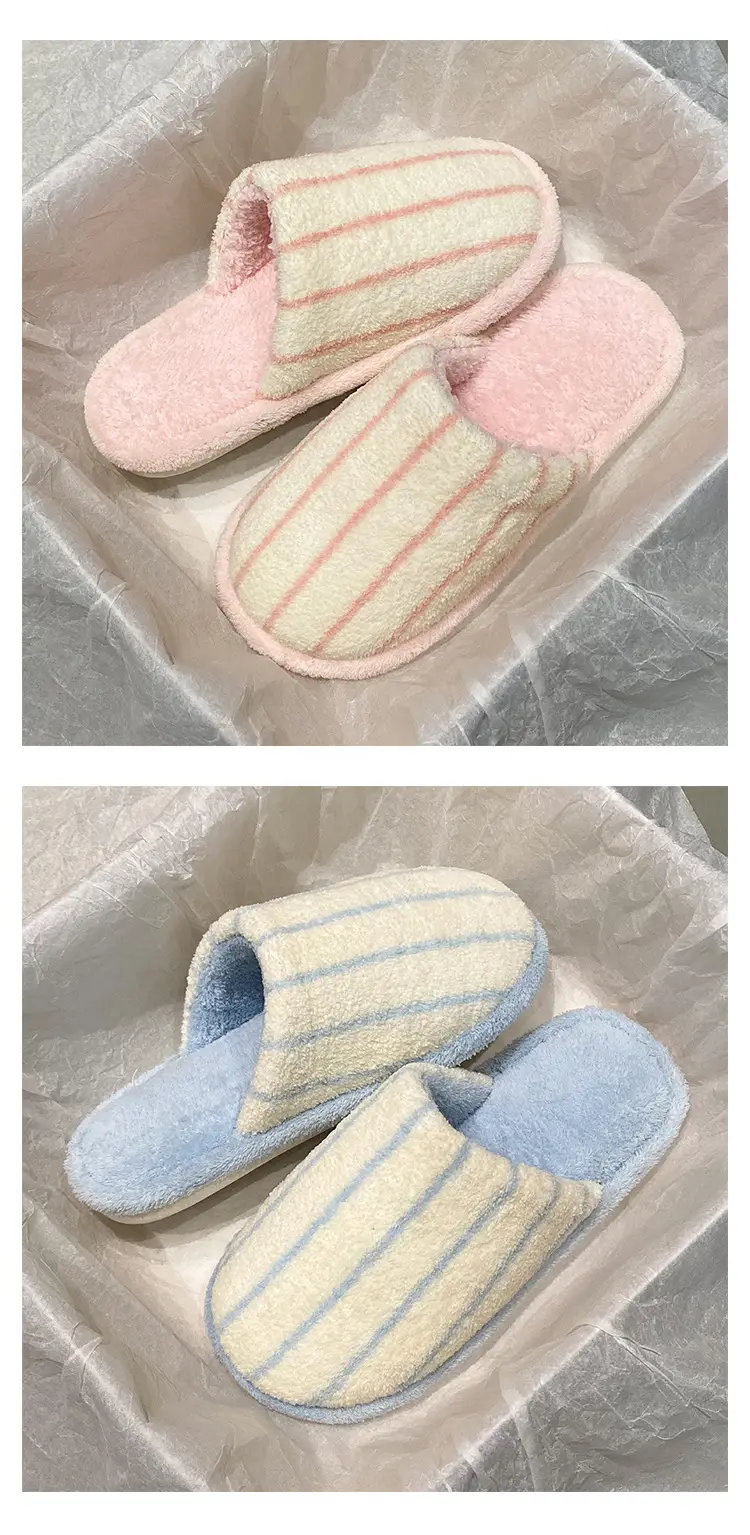 Women's Closed-Toe Cotton Slippers Winter Deodorant — feature 18