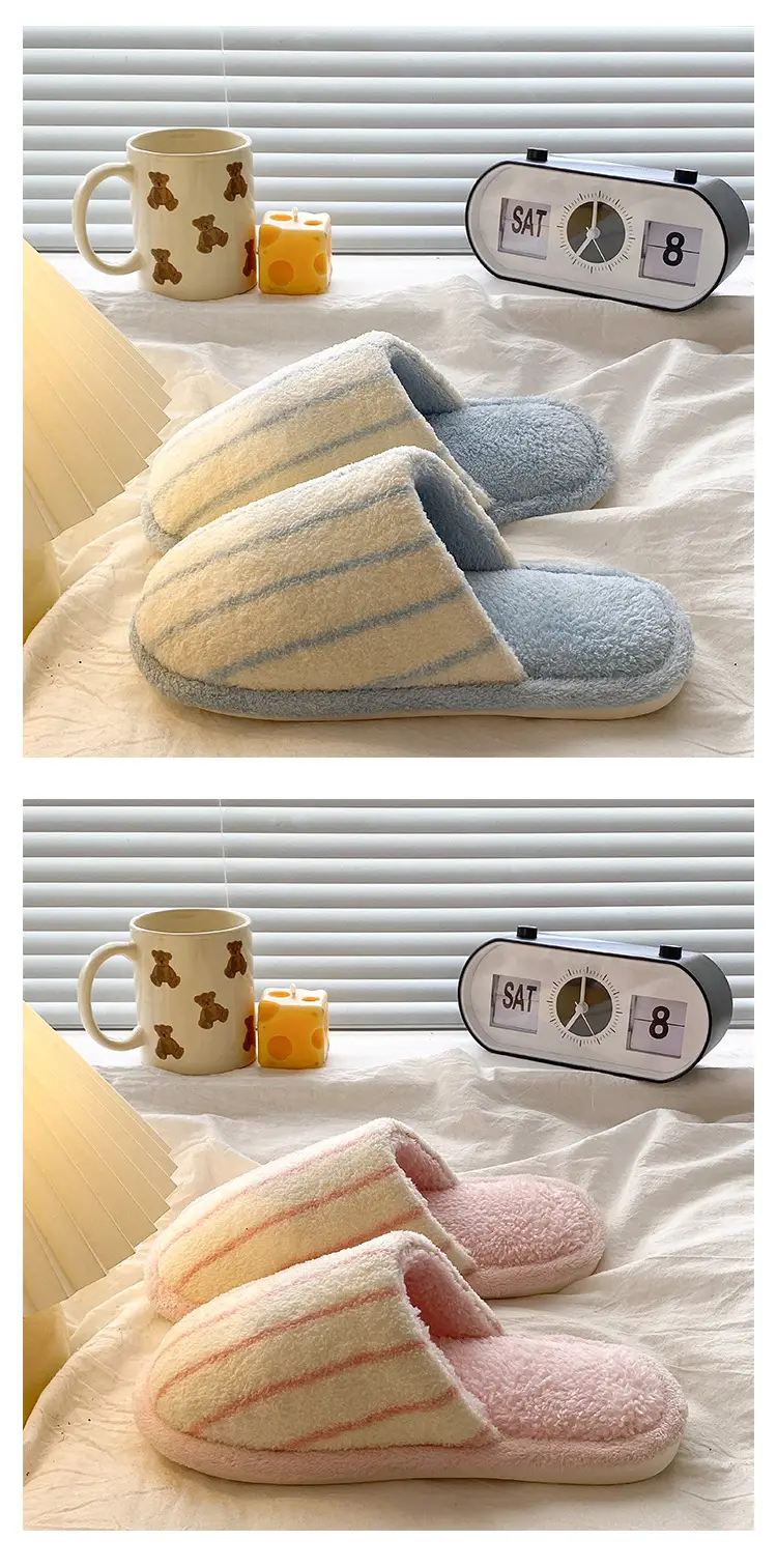 Women's Closed-Toe Cotton Slippers Winter Deodorant — feature 19