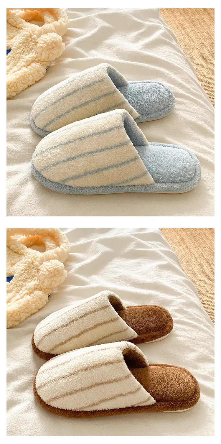 Women's Closed-Toe Cotton Slippers Winter Deodorant — feature 22