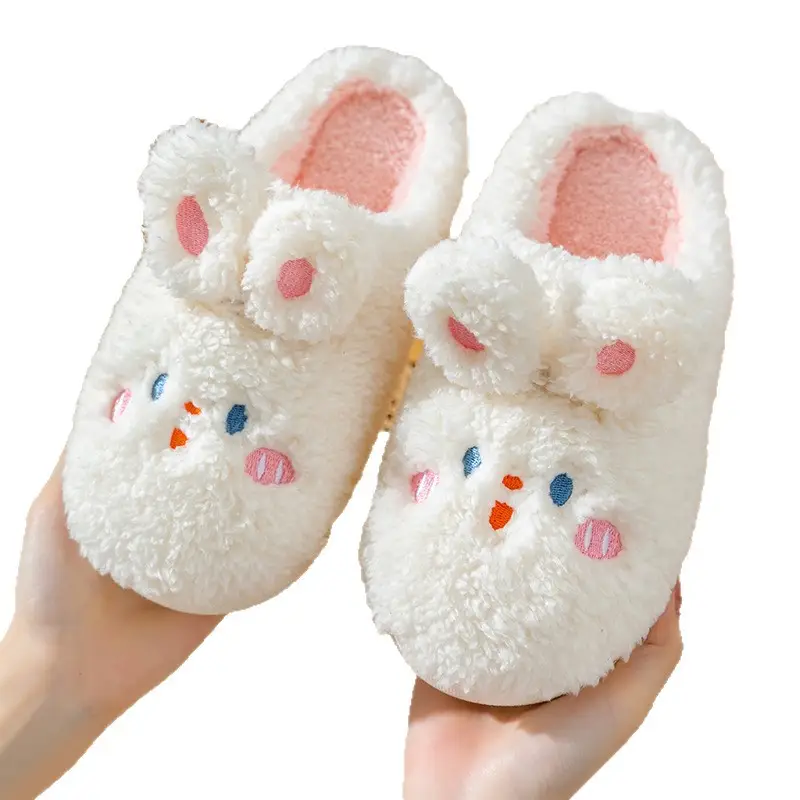 Cotton Slippers for Women Autumn and Winter 2025 New Indoor Home Non-Slip Cute Plus Plush Slippers for Women Winter - Image 12