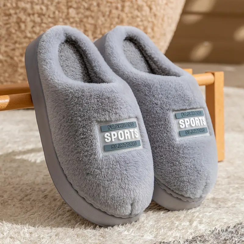 Cotton Slippers for Women Autumn and Winter 2025 New Indoor Home Non-Slip Cute Plus Plush Slippers for Women Winter - Image 6