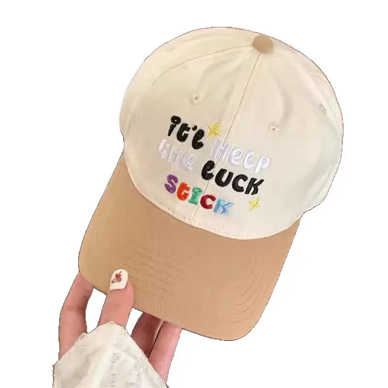 Sweet Embroidered Letter Baseball Cap for Women - Image 11