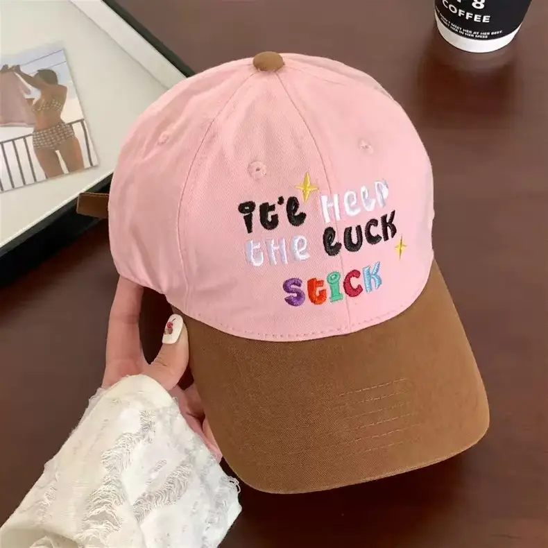 Sweet Embroidered Letter Baseball Cap for Women — feature 11