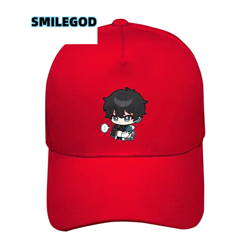 White Baseball Cap with Anime Design for Men Women - Image 33