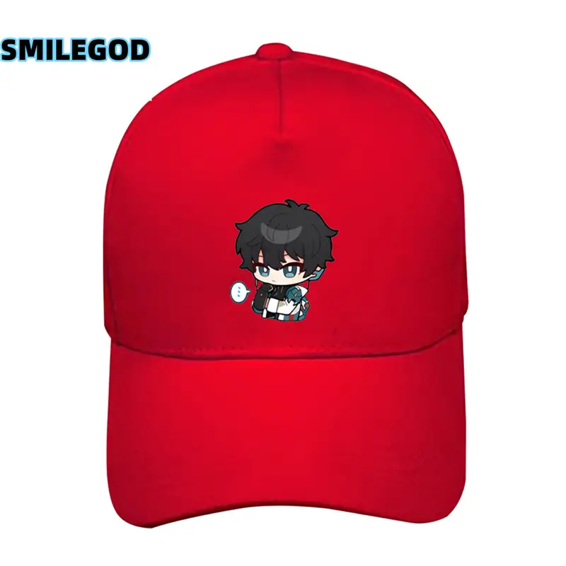 White Baseball Cap with Anime Design for Men Women - Image 13
