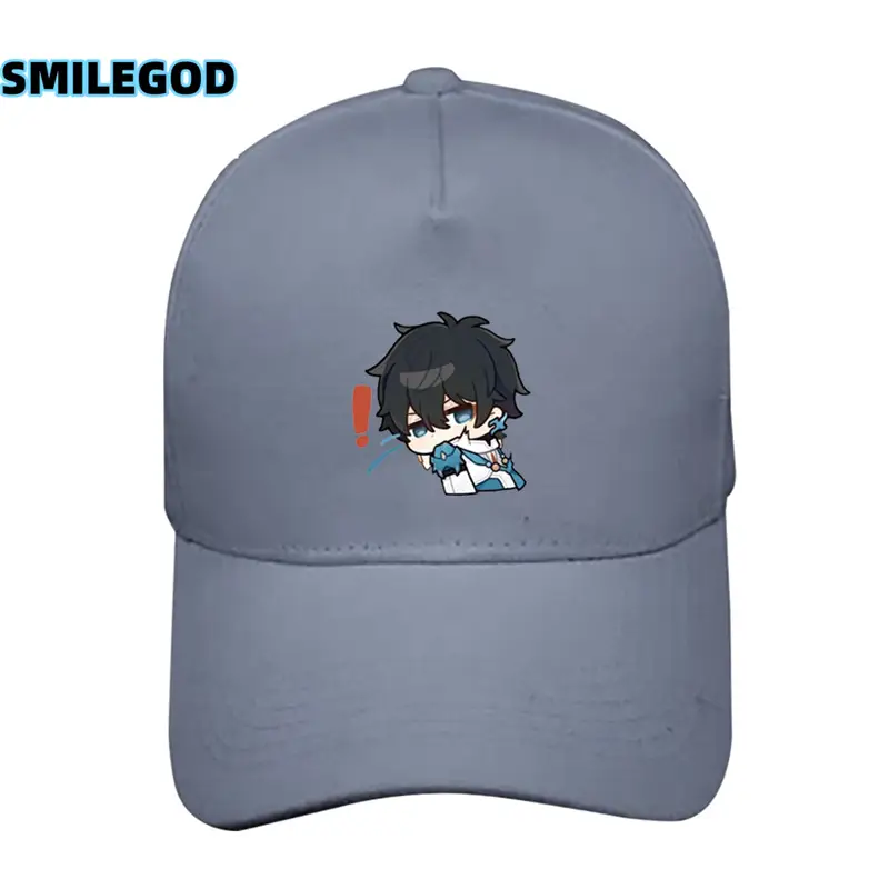 White Baseball Cap with Anime Design for Men Women - Image 17