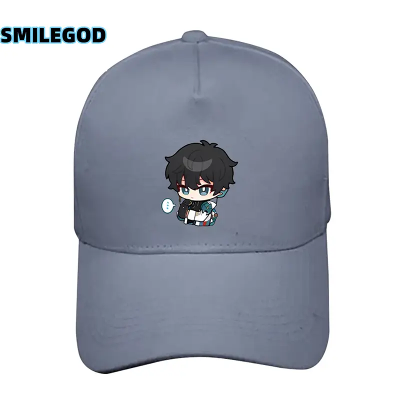 White Baseball Cap with Anime Design for Men Women - Image 18