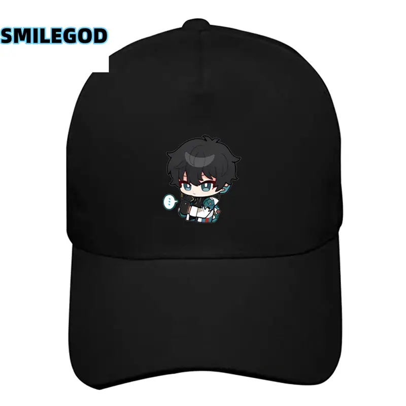 White Baseball Cap with Anime Design for Men Women - Image 8