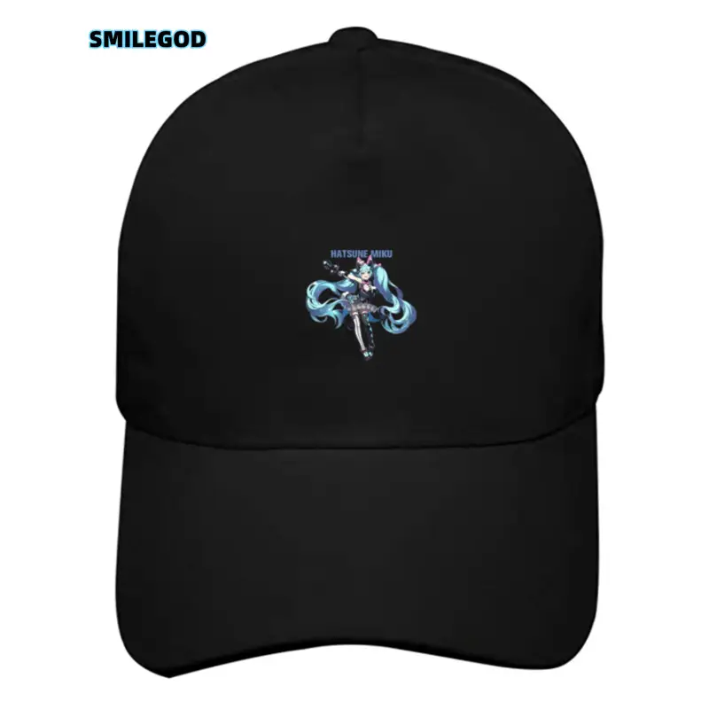 Red Anime Miku Cap for Men Women