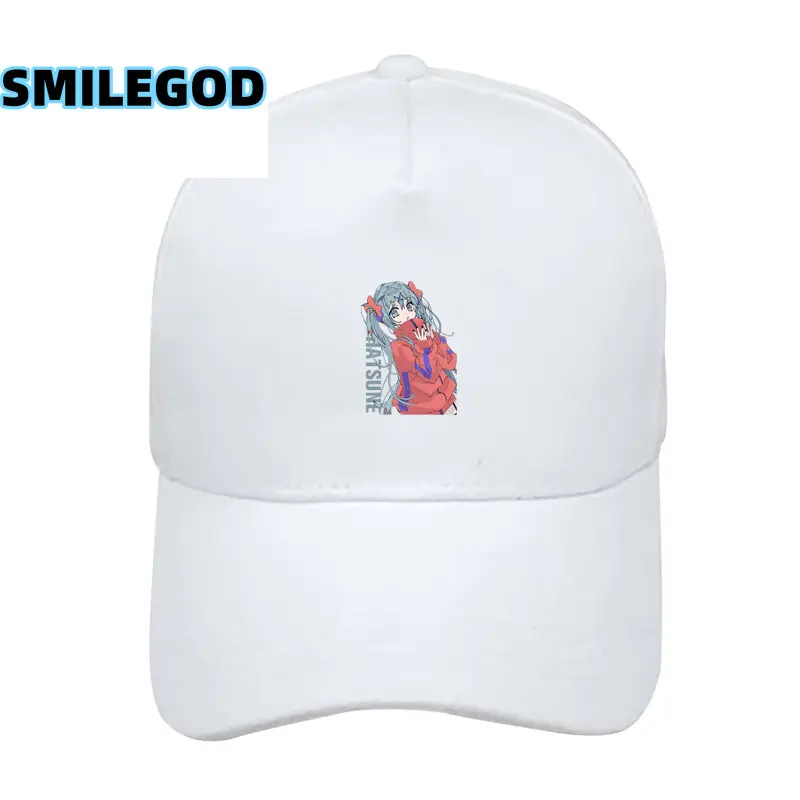 Red Anime Miku Cap for Men Women