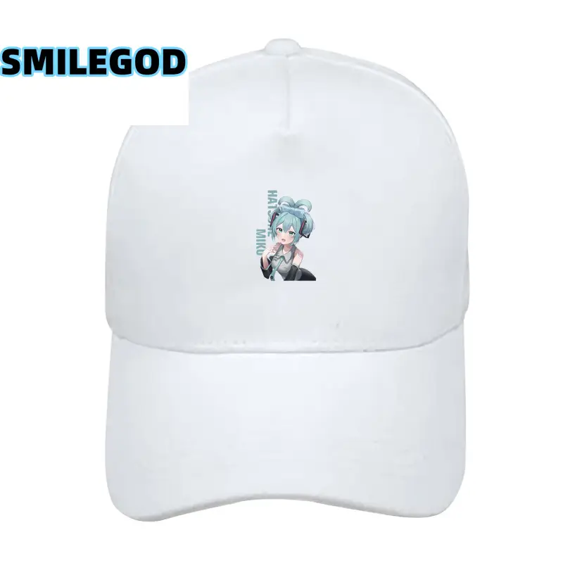 Red Anime Miku Cap for Men Women
